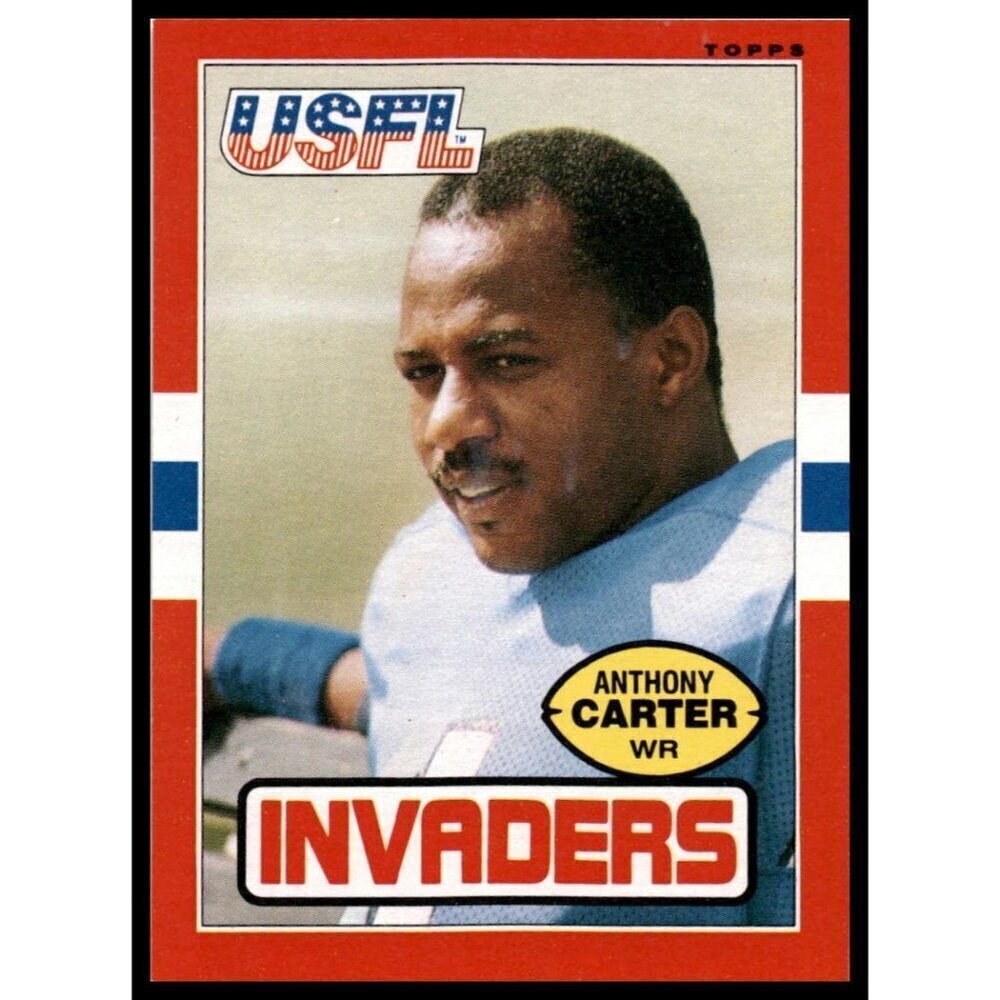 1985 Topps USFL #92 Anthony Carter